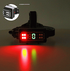 Патриот PT-FLG43 фонарь налобный (1L, 2*18650, ZOOM)