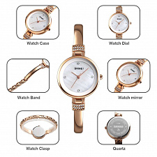 Skmei 1409 Золото часы наручные