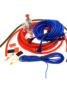 Провода акустические для подключения сабвуфера и усилителя авто комплект TDS TS-CAD02