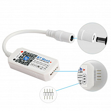 Огонек OG-LDL33 LED контроллер DC 5-24В (Bluetooth, RGB, 4PIN)