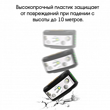 Фонарь налобный с датчиком движения, фонарик аккумуляторный Следопыт PT-FLG38