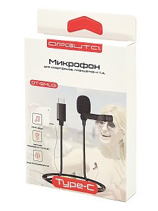 Орбита OT-SML01 микрофон проводной (Type-C, 1.5м)