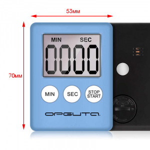 Орбита OT-HOM21 Синий таймер-секундомер