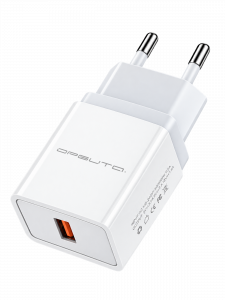 Зарядное устройство для телефона, Быстрая зарядка 20W адаптер QC 3.0 Орбита OT-APU55 Белый