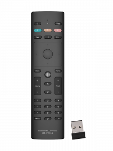 Пульт универсальный с голосовым управлением для телевизоров и медиаплееров Орбита OT-DVC34