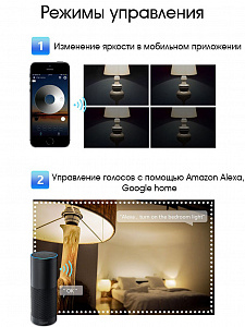 Огонек OG-LDL24 LED контроллер DC 5-28В (Wi-Fi, RGBWW, 6PIN)