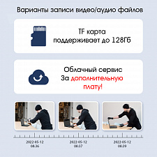 Орбита OT-VNI52 Серая видеокамера IP 4G (2560*1440, 4Mpix, 3,6мм, пластик)