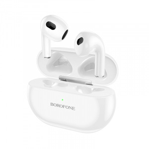 BOROFONE BW09 Белые наушники - гарнитура (bluetooth)