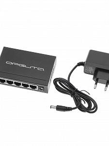 Орбита OT-VNP38 Коммутатор неуправляемый (10/100Мбит, 5 портов)