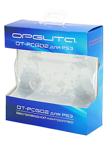 Геймпад беспроводной Bluetooth джойстик для PS3, ПК, Орбита OT-PCG02 Черный