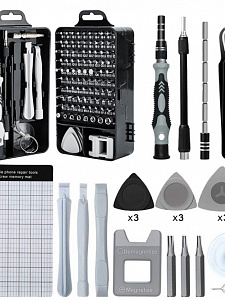 Патриот PT-INO08 отвертка с набором насадок (135 в 1)