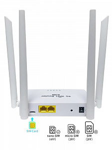 Орбита OT-PCK33 УЦЕНКА Wi-Fi роутер 4G (150Мб,1LAN) (НЕ РАБОТАЕТ 4G)