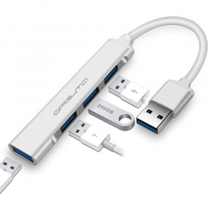 USB HUB 3.0, разветвитель USB на 4 порта Орбита OT-PCR17
