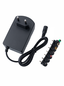 Зарядка для ноутбуков универсальный блок питания с насадками 3-12В, 30Вт Орбита OT-APB60