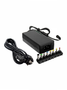 Зарядка для ноутбуков универсальна с насадками 12-24В, 120Вт Орбита OT-APB72