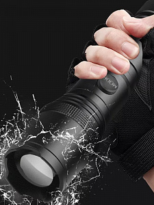 Патриот PT-FLR30 фонарь ручной (1L, 18650.,ZOOM)