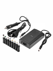 Зарядка для ноутбуков универсальный блок питания с насадками 12-24В, 100Вт Орбита OT-APB64