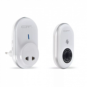 Звонок беспроводной сетевой 45 мелодий Орбита OT-HOC20 Белый