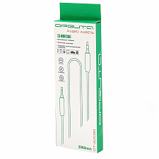 Орбита OT-AVC30 Серебро кабель аудио (Джек 3,5 мм на Джек 3,5 мм) 2м