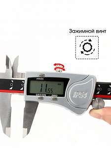 Штангенциркуль электронный металлический 0-150 мм IP54 Орбита OT-INM04