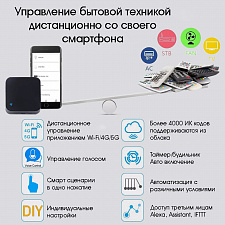 Умный ИК пульт управления с Алисой Wi-Fi Орбита OT-HOS06