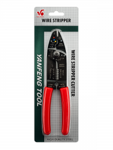 Стриппер клещи 3 в 1 для снятия изоляции и обжима клемм Патриот PT-INK08