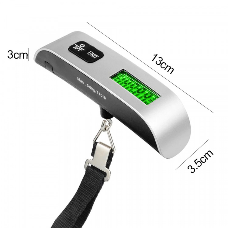 Весы для багажа электронные до 50 кг Орбита OT-HOW09