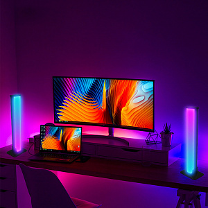 Светильник настольный декоративный для ПК RGB Огонёк OG-LDP18