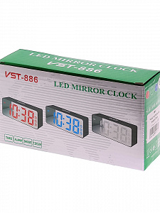 VST 886-1 Красные часы настольные (без блока)