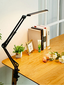 Лампа настольная для школьника на струбцине Огонёк OG-LDP37