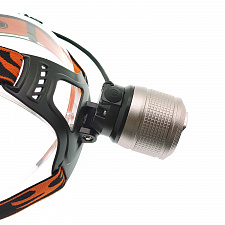 Фонарь налобный, фонарик аккумуляторный Следопыт PT-FLG17