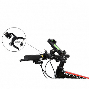 Держатель для телефона на велосипед, мотоцикл TDS TS-CAA60 Зеленый