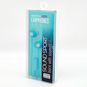 EZRA EP29 Зеленые наушники вакуум - гарнитура (3.5мм)