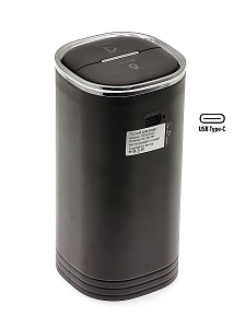 Помпа для воды 19л электрическая со складным носиком универсальная Огонёк OG-HOG10 Черная