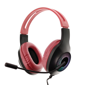 KADUM G28 Красные наушники для ПК (3.5 мм/USB)