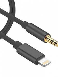 Орбита OT-SMI01 кабель (штекер Lightning-штекер 3.5мм) 1м