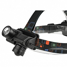 Патриот PT-FLG10 фонарь налобный (2L, 2*18650.,ZOOM)