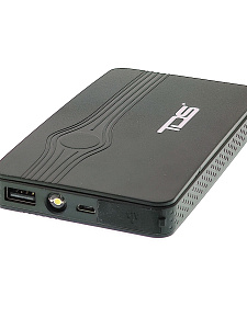 Пусковое зарядное устройство для аккумуляторов автомобиля 6000мА TDS TS-CAU53 Чёрное