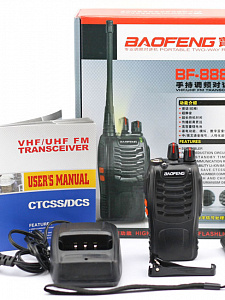 Рация Baofeng BF-888S черная