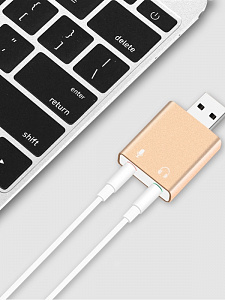 Орбита OT-PCA01 адаптер звука для ПК (7.1)