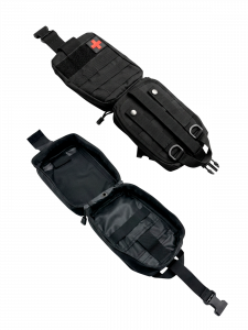 Аптечка тактическая укомплектованная 70 в 1 Патриот PT-TRS21 Черная