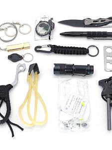 Набор для выживания туристический 12 в 1 Патриот PT-TRS09