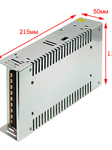 Блок питания для светодиодной ленты импульсный 12В, 480Вт, IP20 Орбита OT-APB99