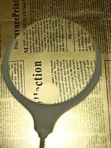 Лупа настольная с подсветкой на гибкой ноге с прищепкой 2 в 1 Орбита OT-INL51