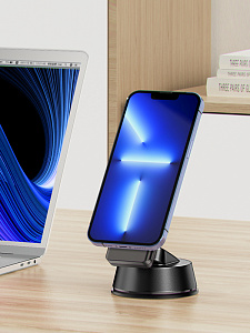 HOCO H16 Черный держатель для смартфонов магнитный (на панель)