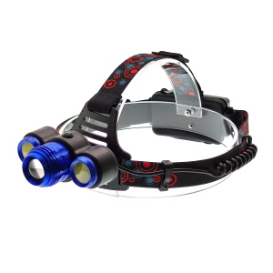 Патриот PT-FLG22 фонарь налобный (3L, 2*18650.,ZOOM)