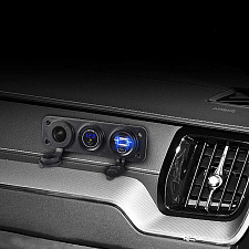 TDS TS-CAU48 Зеленый Разветвитель авто (Врезной)