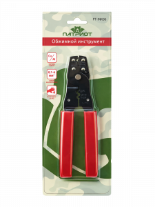 Климпер клещи 2 в 1 для обжима клемм и обрезки проводов Патриот PT-INK06