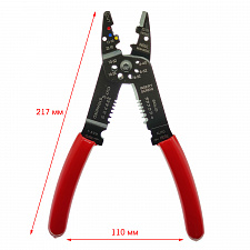 Стриппер клещи 3 в 1 для снятия изоляции и обжима клемм Патриот PT-INK08