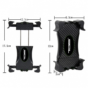 Держатель для телефона на велосипед, мотоцикл TDS TS-CAA59 Черный
